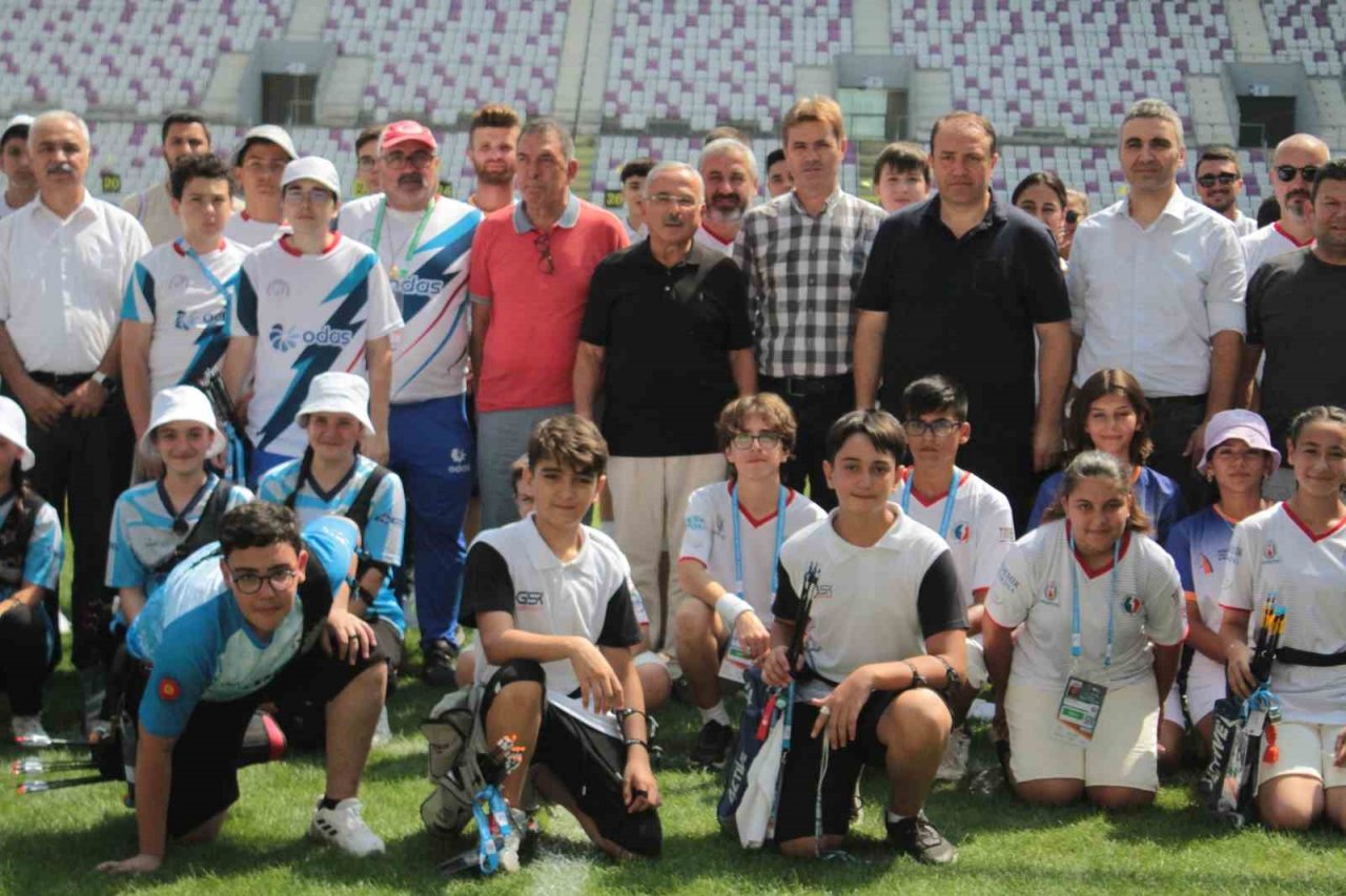 U15 Açık Hava Türkiye Okçuluk Şampiyonası Ordu’da başladı