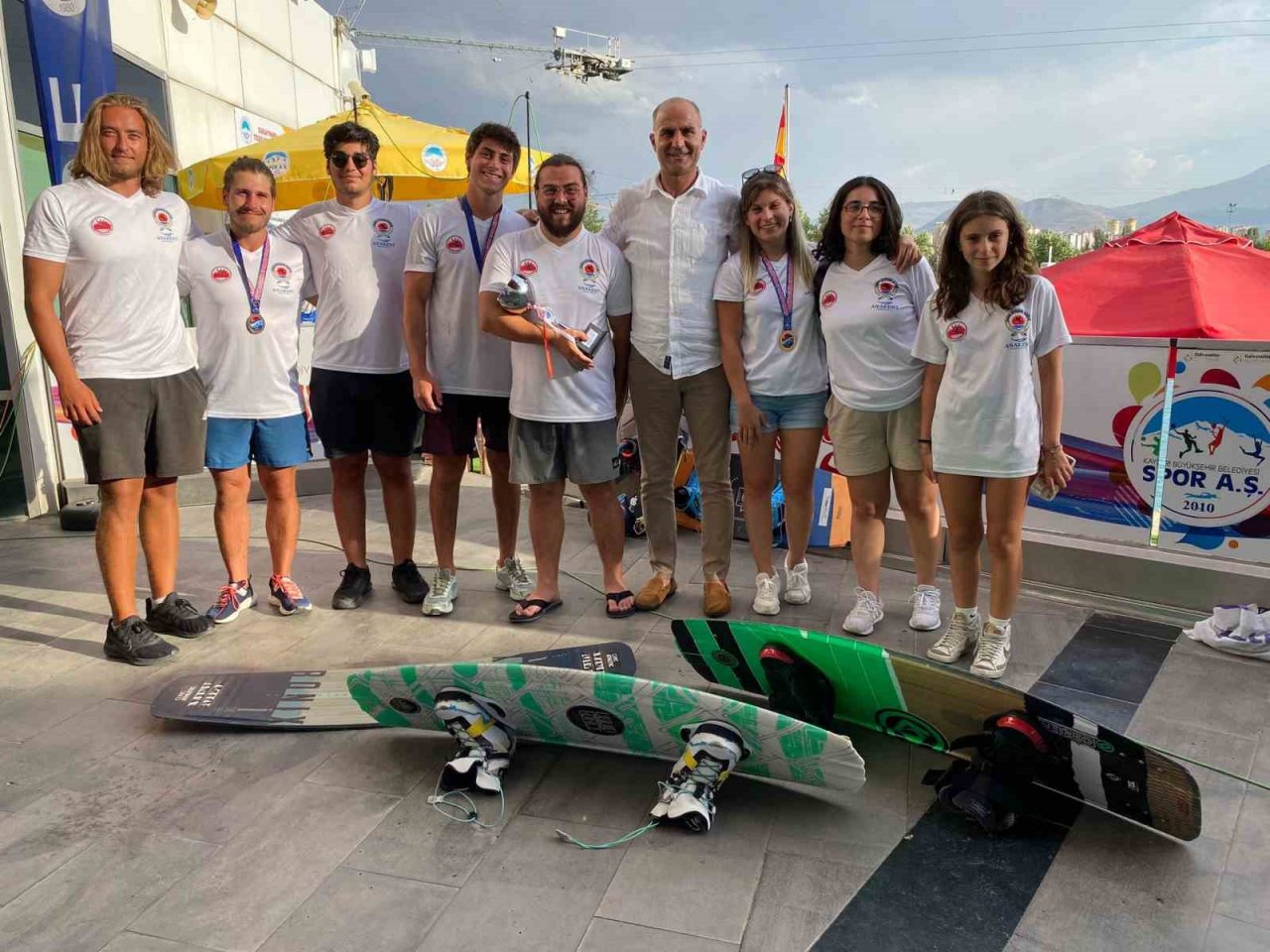 Samsun Büyükşehir Su Kayağı Takımı, Türkiye şampiyonu oldu