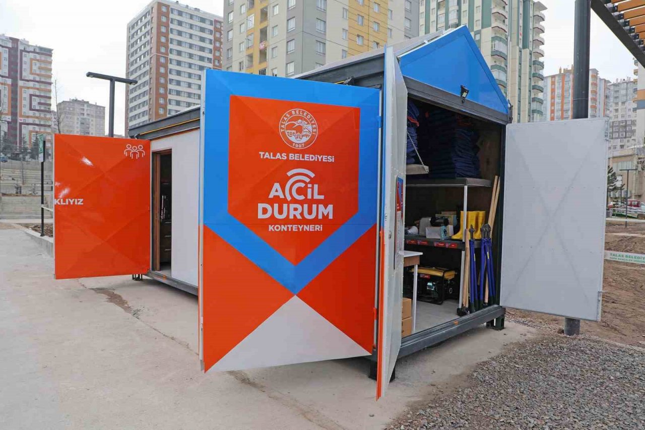 Marmara depreminin yıldönümünde Talas’ta deprem hazırlıklarına bakış