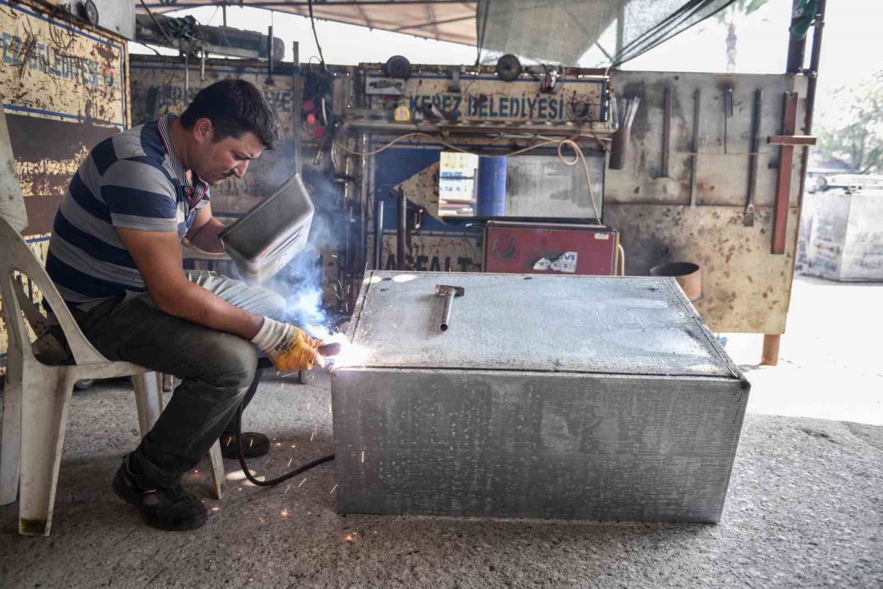 Kepez’den fabrika gibi atölye