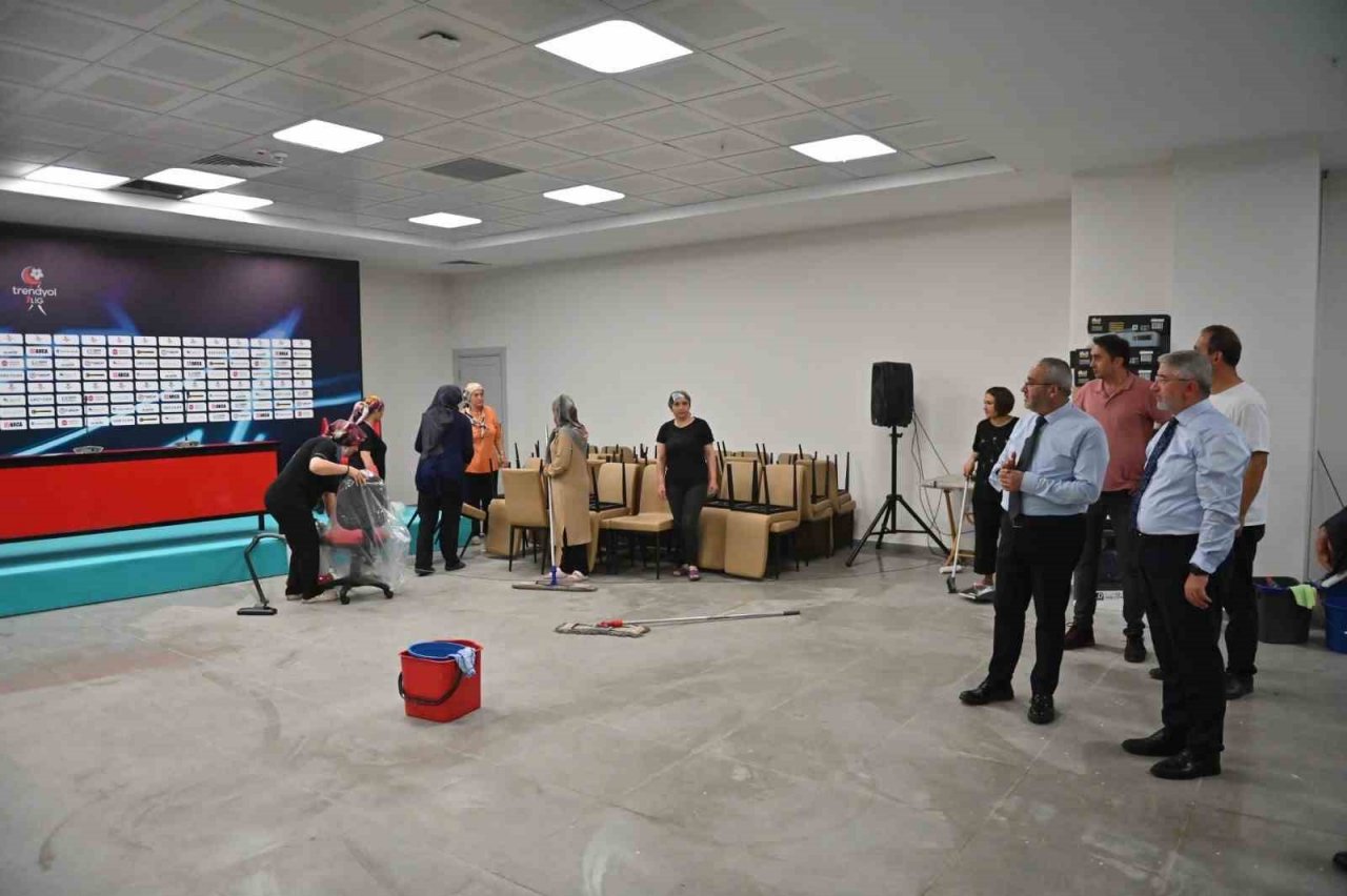 Çorum Şehir Stadyumu sezon maçlarına hazırlandı