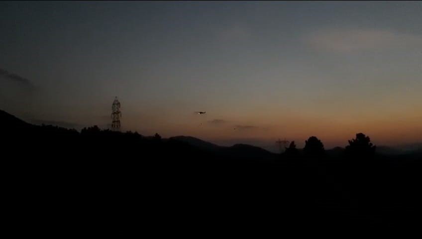 Bolu’daki orman yangınına gece görüşlü yangın söndürme helikopterleri sevk edildi