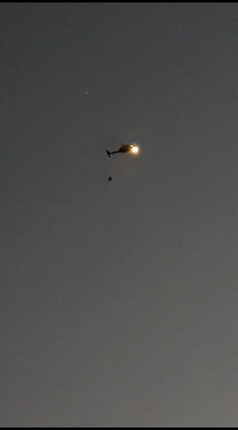 Bolu’daki orman yangınına gece görüşlü yangın söndürme helikopterleri sevk edildi