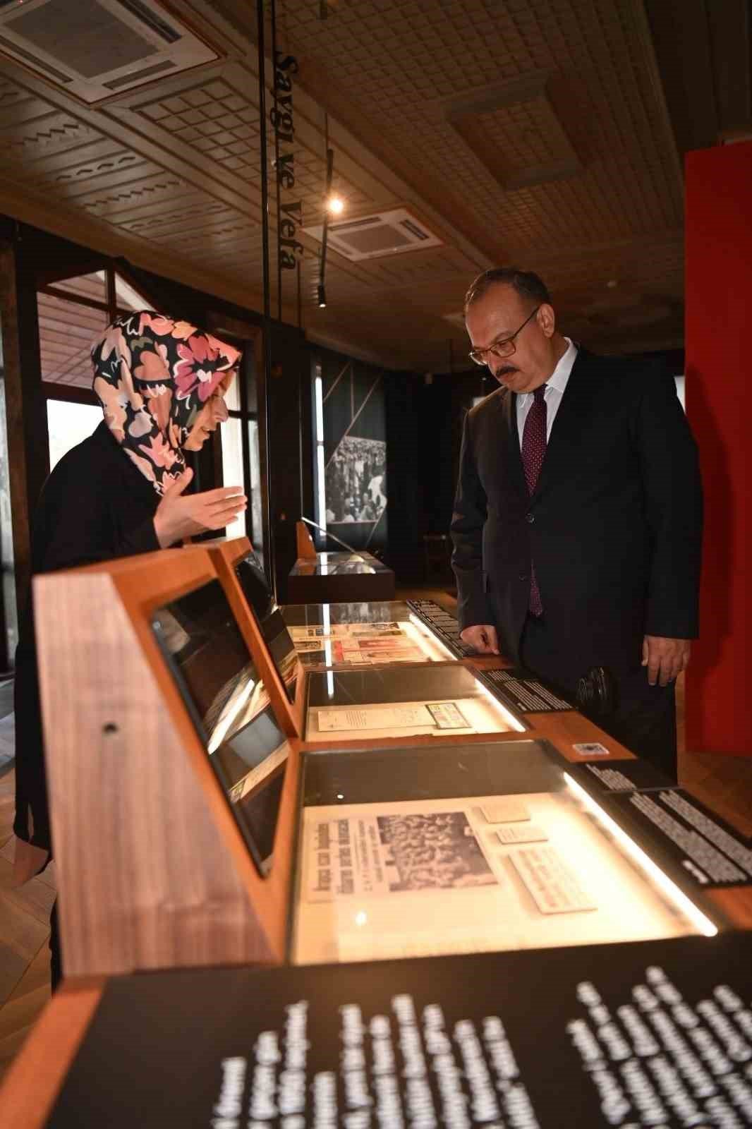 Vali Canbolat, Adnan Menderes Müzesi’ni inceledi
