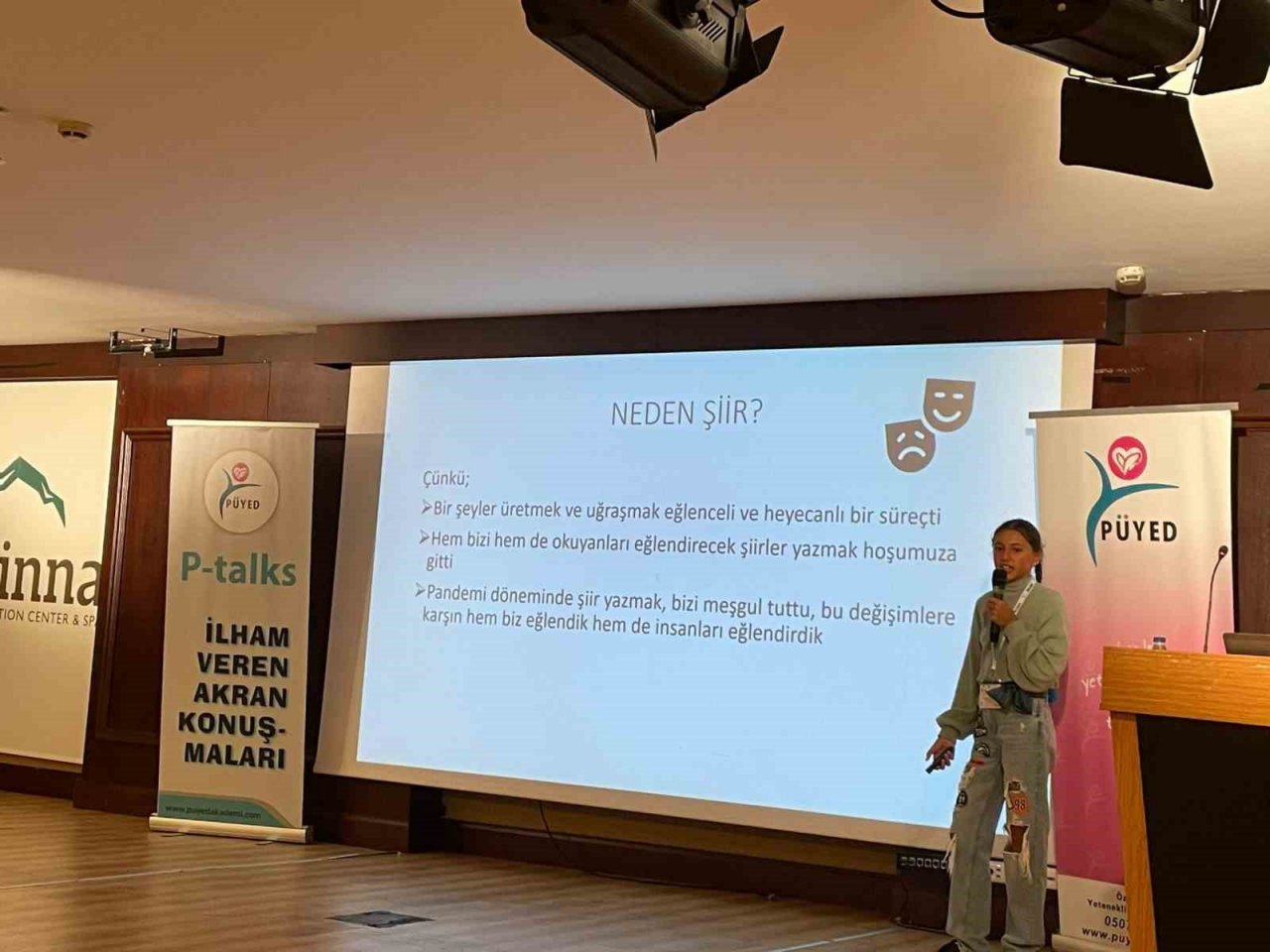 Özel yetenekli gençler deneyimlerini paylaşarak akranlarına ilham oldu