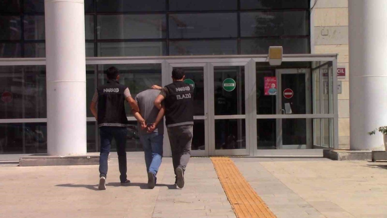 Elazığ’da kilo kilo uyuşturucu ele geçirildi: 3 tutuklama