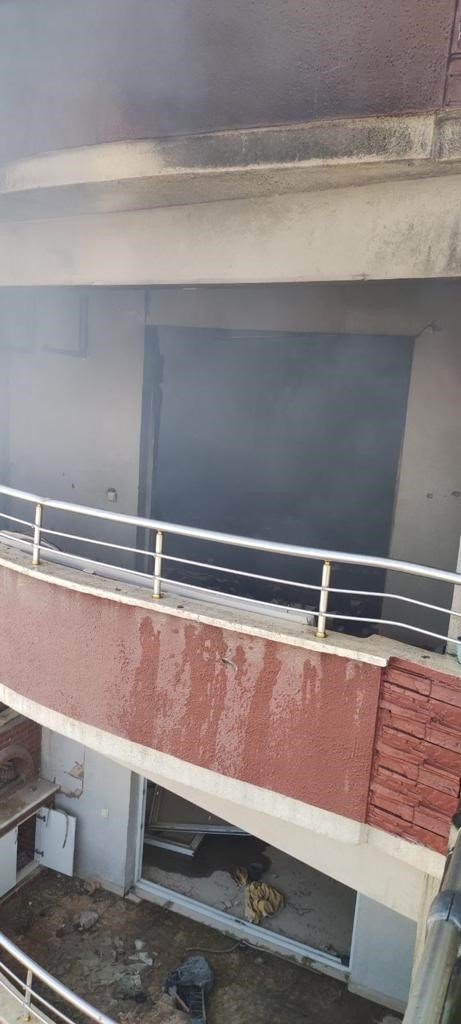 Konut yangını söndürüldü