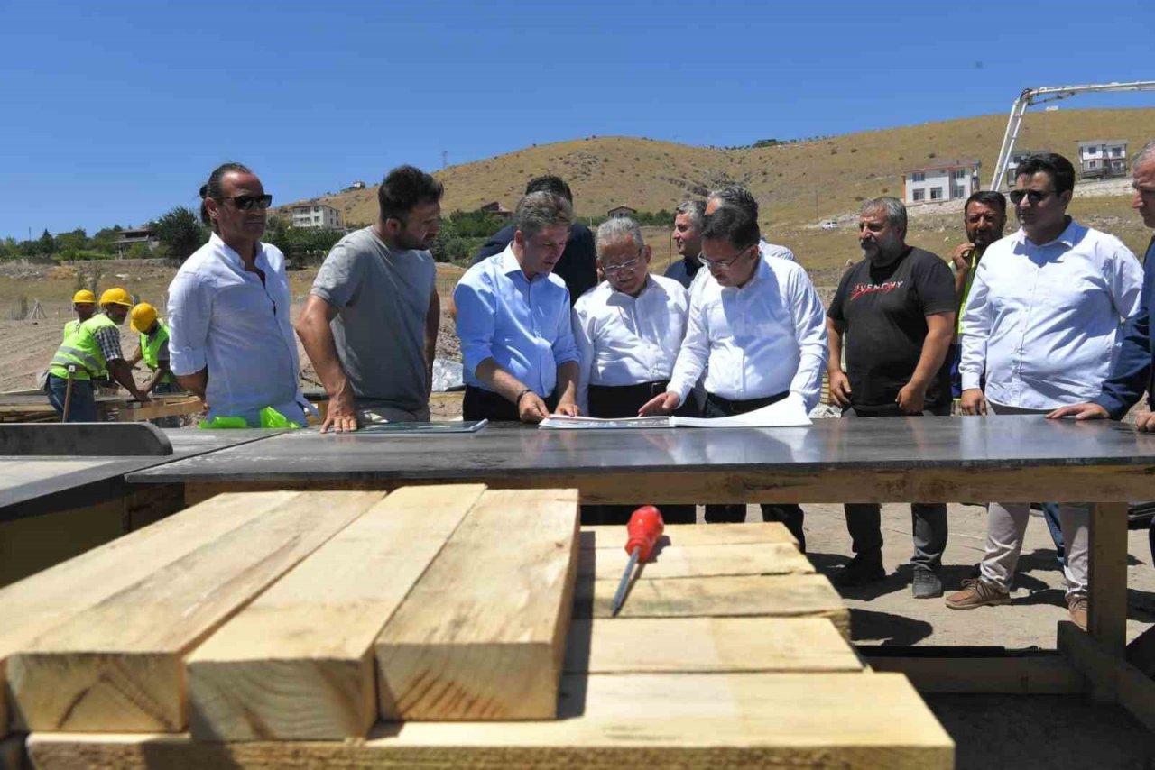 Kayseri Yeşilay Uyuşturucuyla Mücadele Rehabilitasyon Merkezi’nin Temelini atıyor