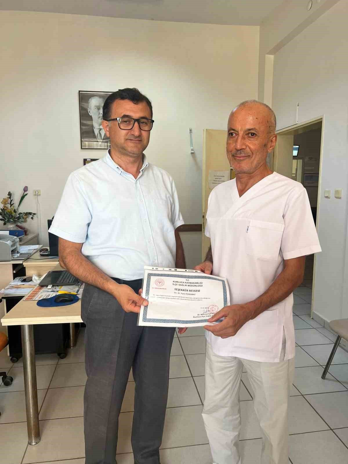 Aile hekiminin erken teşhisi hayat kurtardı