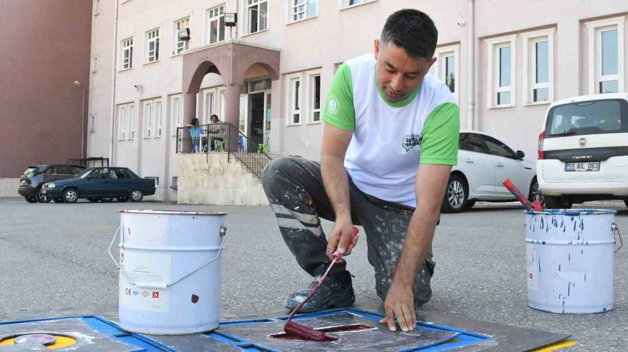 Okul bahçelerine estetik dokunuş