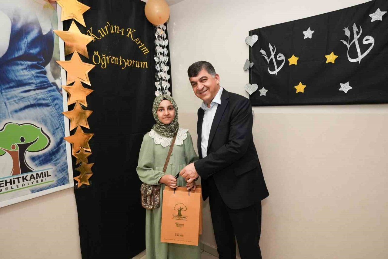 Şehitkamil’de açılan yaz kuran kursları yoğun ilgi gördü