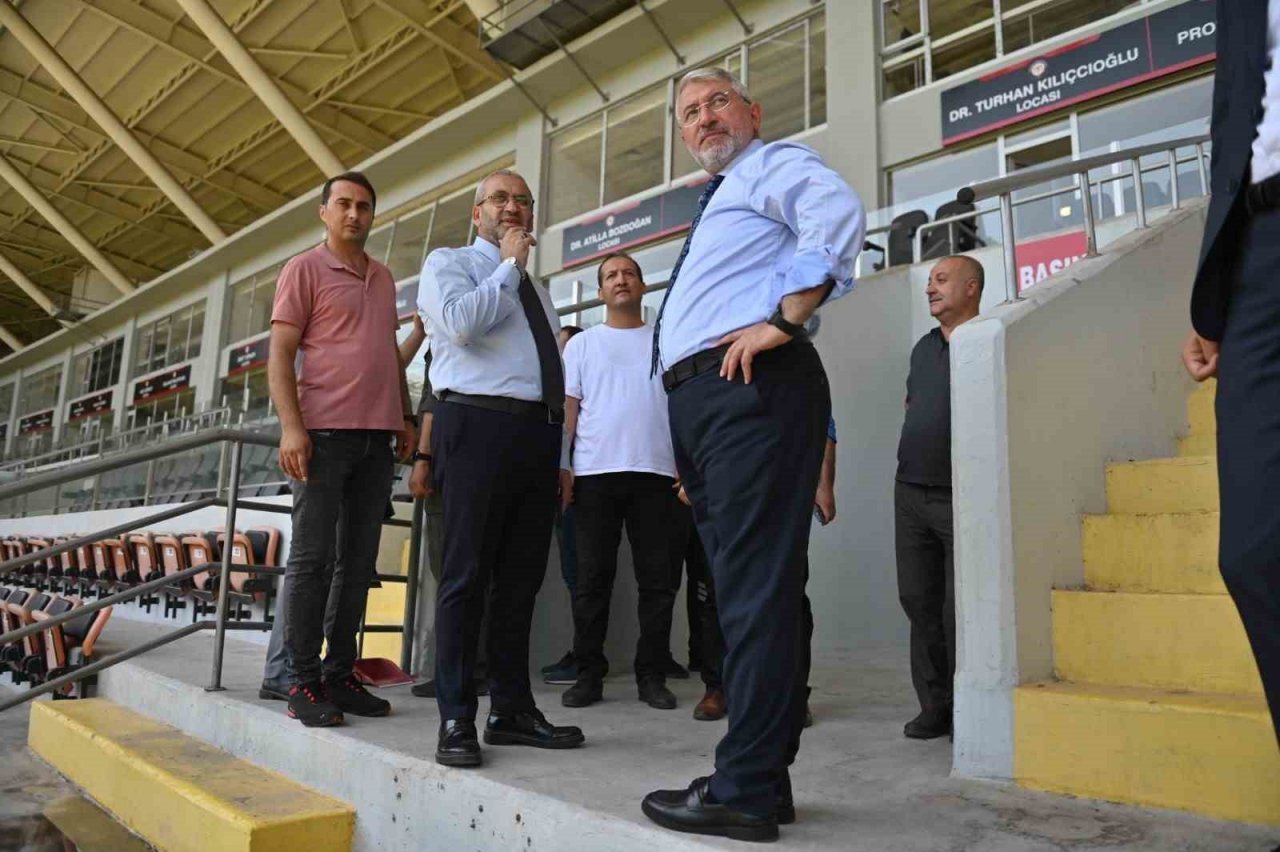 Çorum Şehir Stadyumu sezon maçlarına hazırlandı