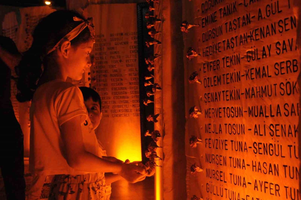 Marmara Depremi’nde hayatını kaybedenler Yalova’da anıldı