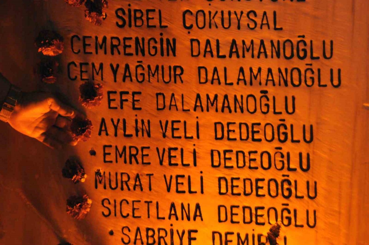 Marmara Depremi’nde hayatını kaybedenler Yalova’da anıldı