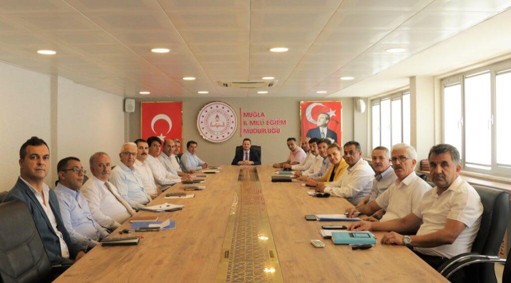 Muğla’da eğitim yöneticileri yeni eğitim öğretim yılı hazırlıklarını değerlendirdi