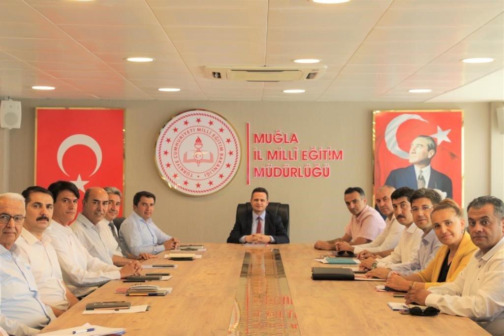 Muğla’da eğitim yöneticileri yeni eğitim öğretim yılı hazırlıklarını değerlendirdi