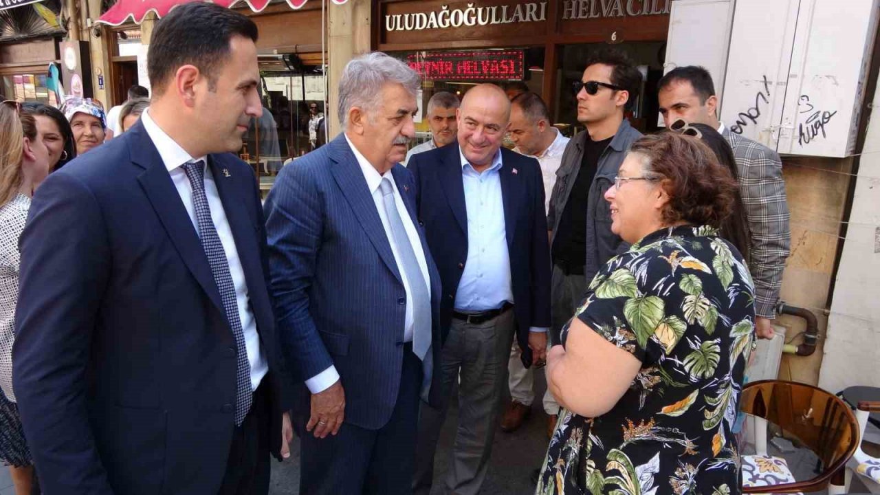 AK Parti Genel Başkan Yardımcısı Yazıcı’dan esnaf ziyareti