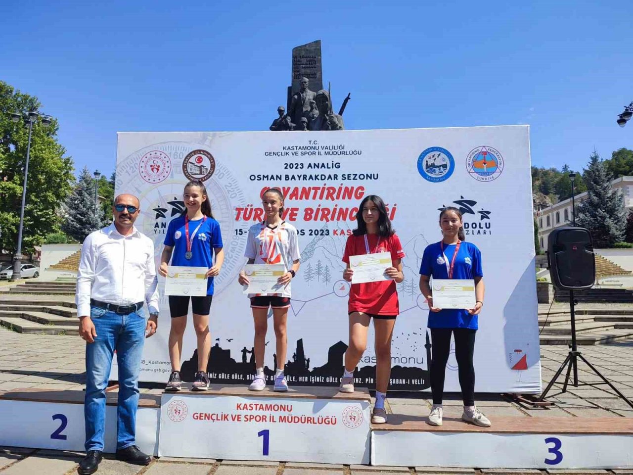 Manisalı sporcular, Oryantiring Türkiye Şampiyonası’na damga vurdu