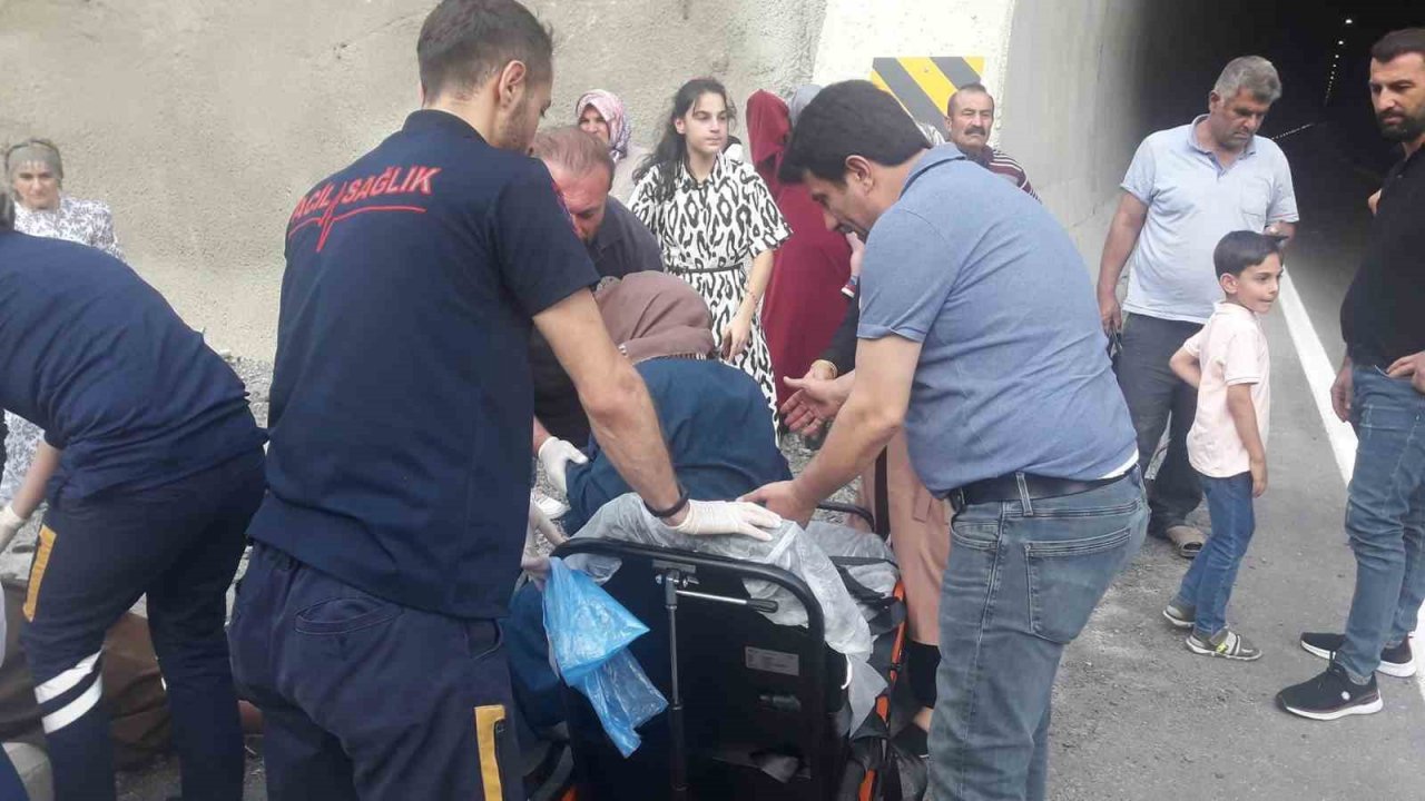 Artvin’de minibüs devrildi: 11 yaralı