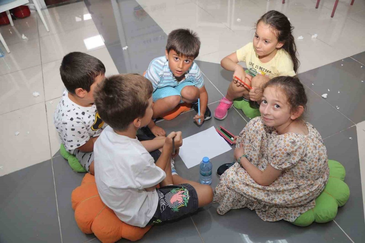 Atakum’da çocuklarla “Dolu Dolu Yaz Programı” sona erdi