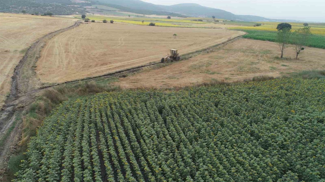 Balıkesir’de tarım arazilerine ulaşım artık çok kolay