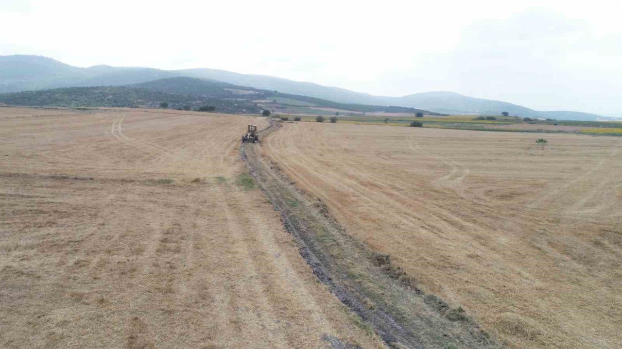 Balıkesir’de tarım arazilerine ulaşım artık çok kolay