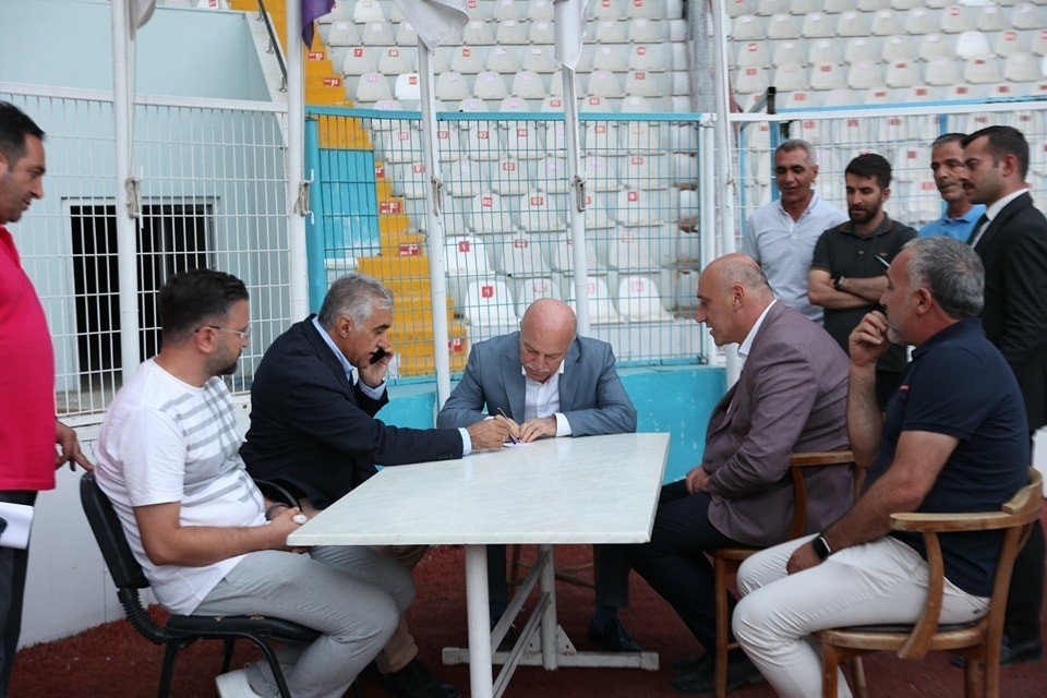 Başkan Sekmen stattaki çalışmaları inceledi