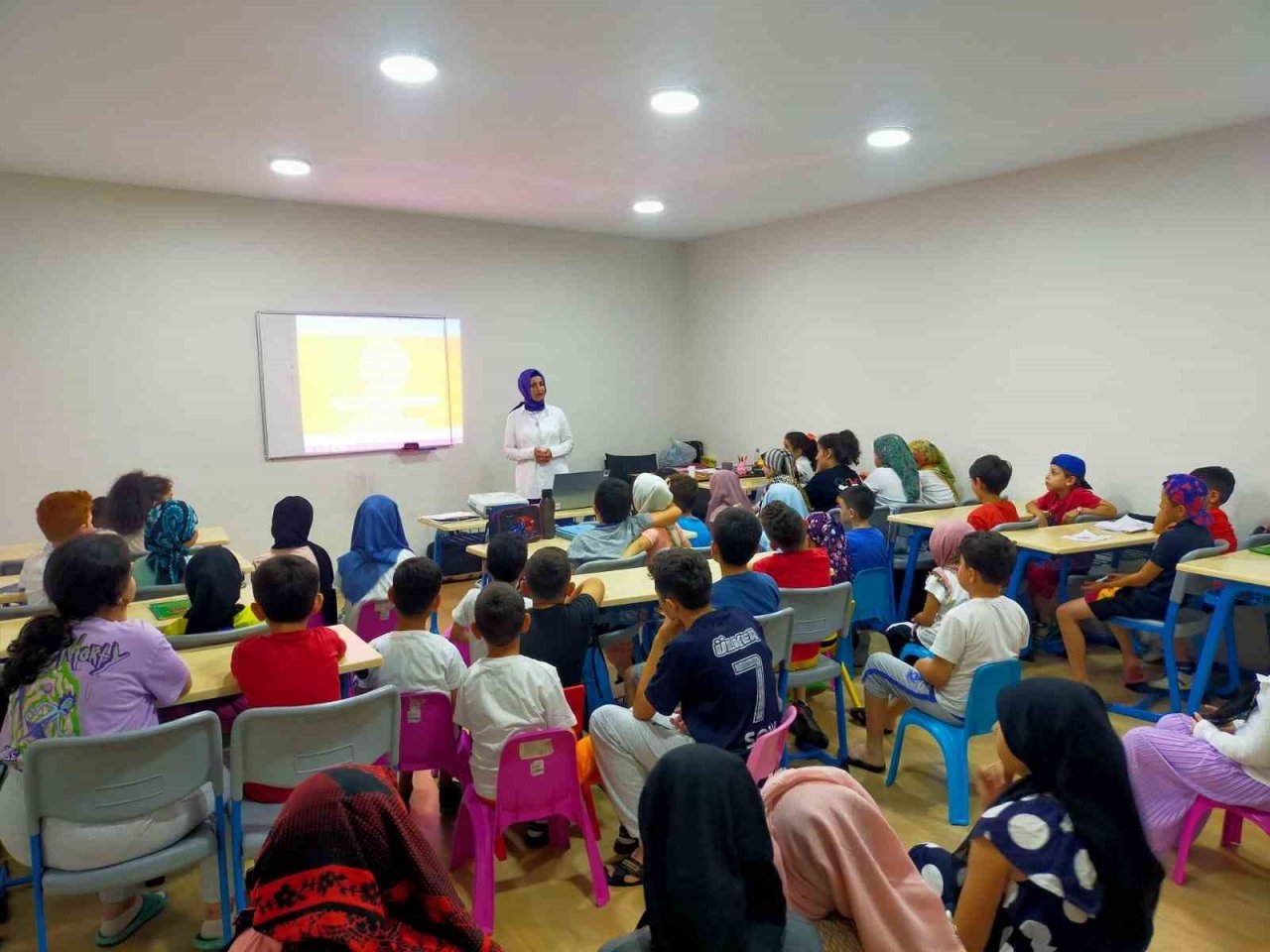 Çocuklar eğlenirken öğreniyor