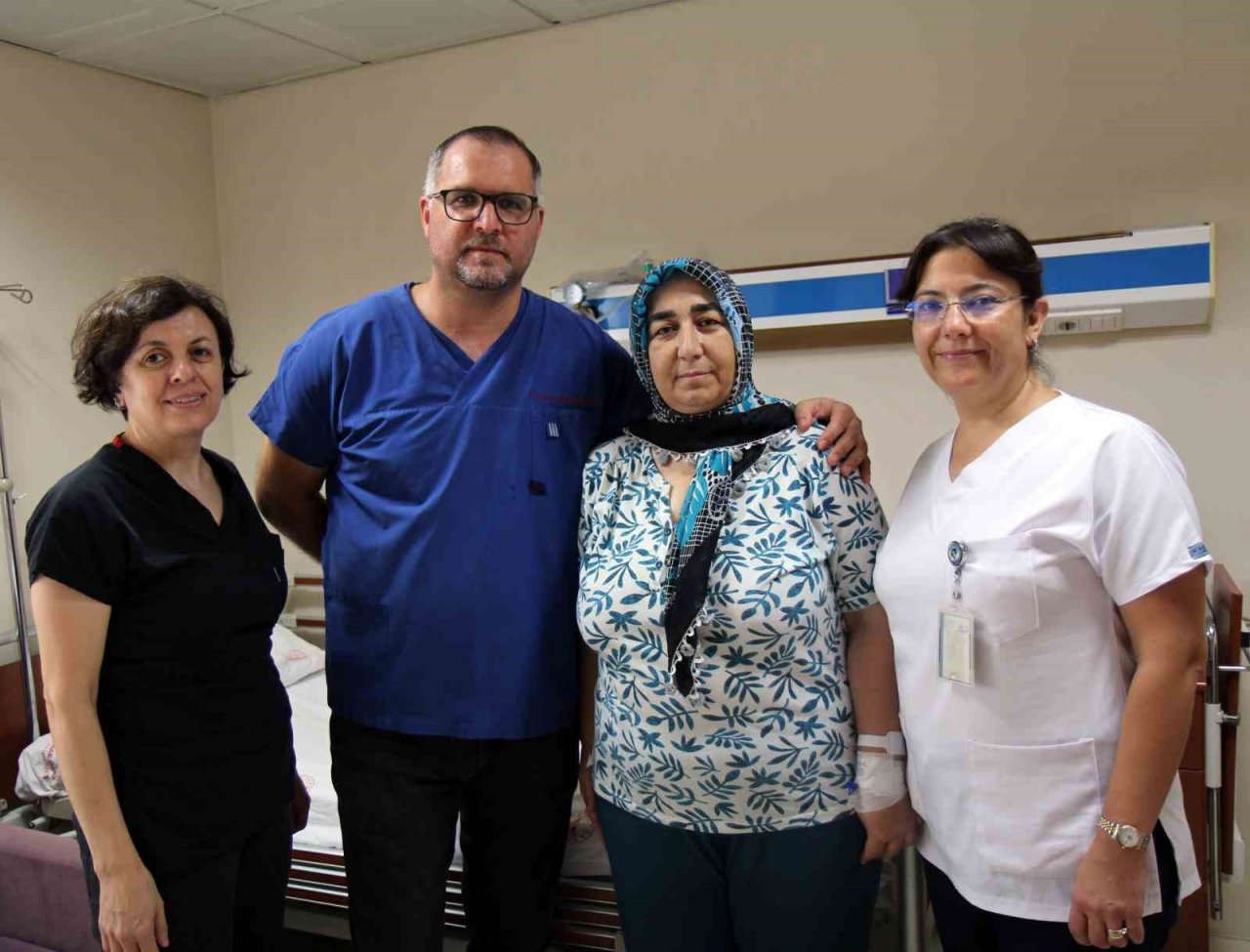 Denizli’de ilk uygulanan yöntem sayesinde sağlığına kavuştu