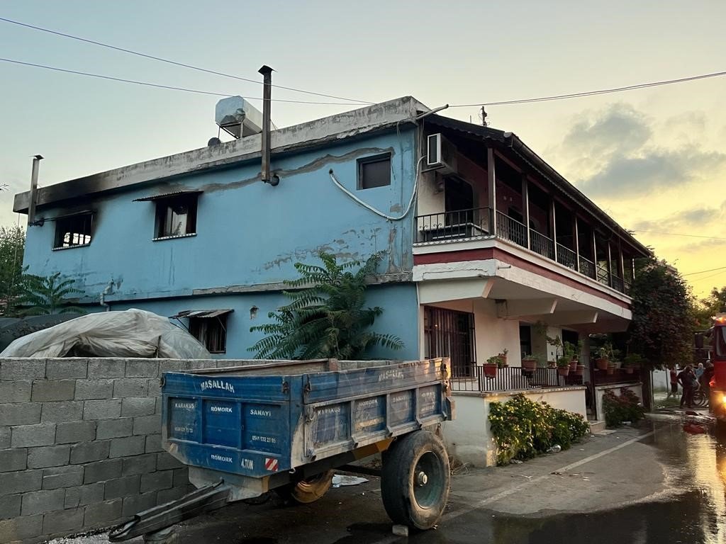 Konut yangını söndürüldü