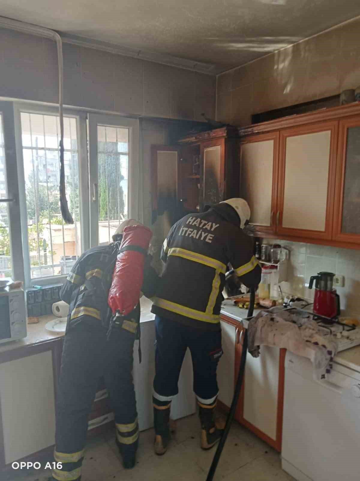 Konut yangını söndürüldü