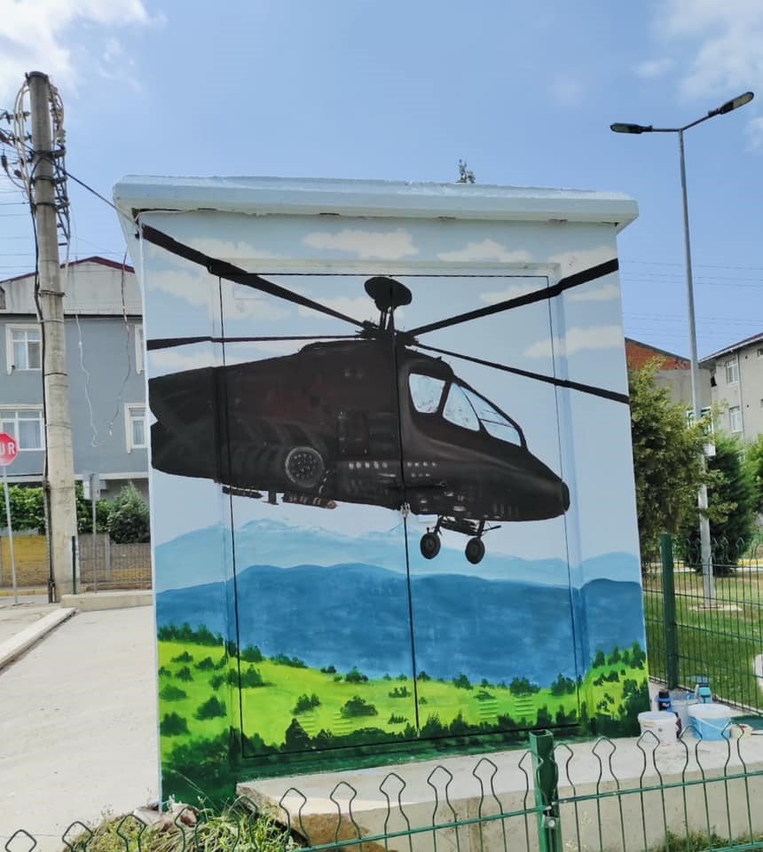 Trafolar yerli ve milli figürlerle süslendi