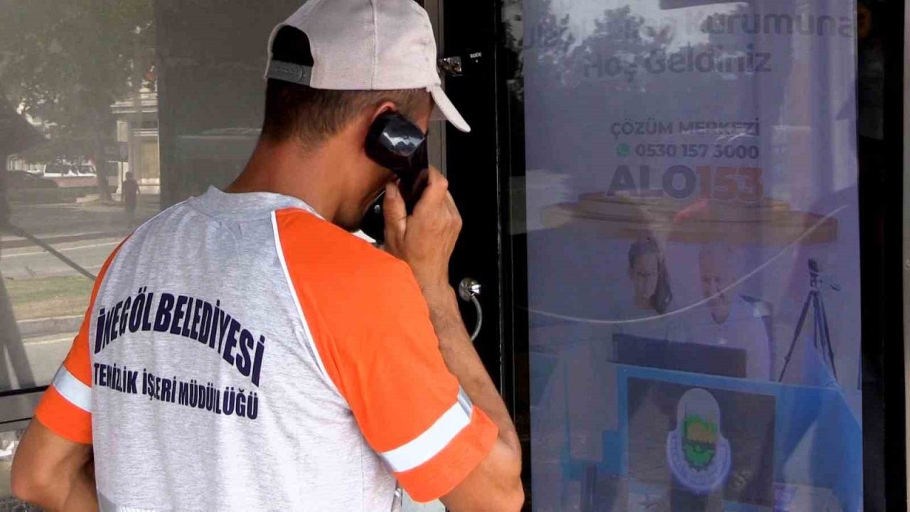 İnegöl’de ilk akıllı durak hizmete girdi