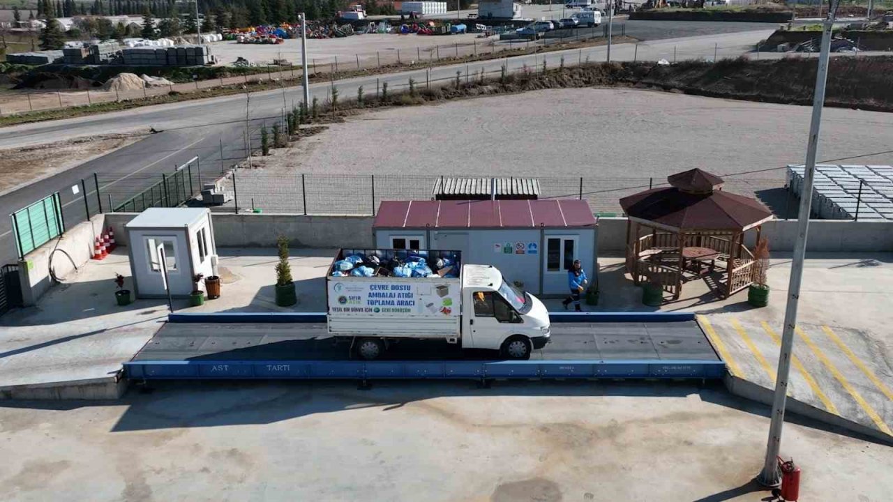 25 milyon 400 bin kilogram atık geri dönüştürüldü