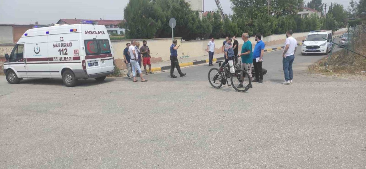 Bir kişinin öldüğü kaza, güvenlik kamerasına yansıdı