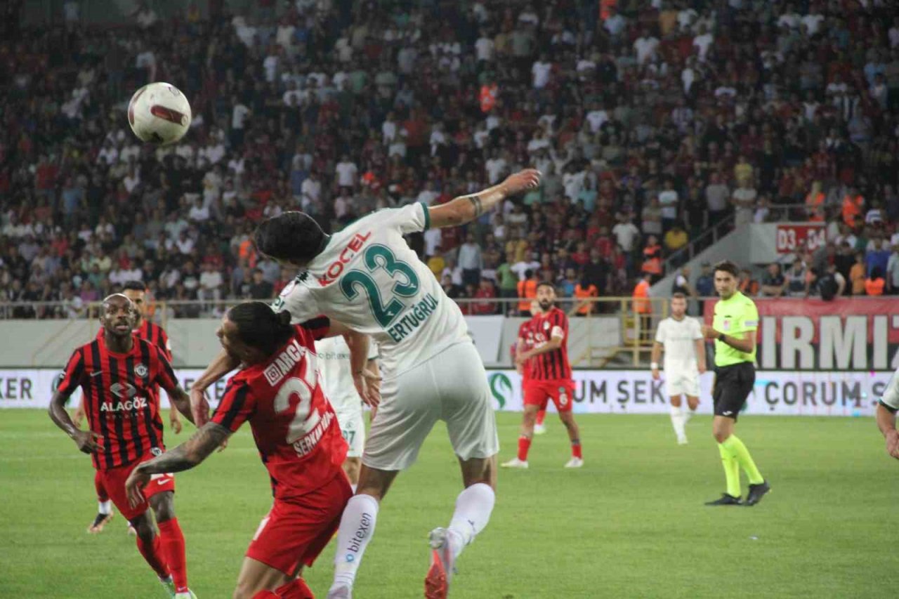 Trendyol 1. Lig: Ahlatcı Çorum FK: 0 - Giresunspor: 2
