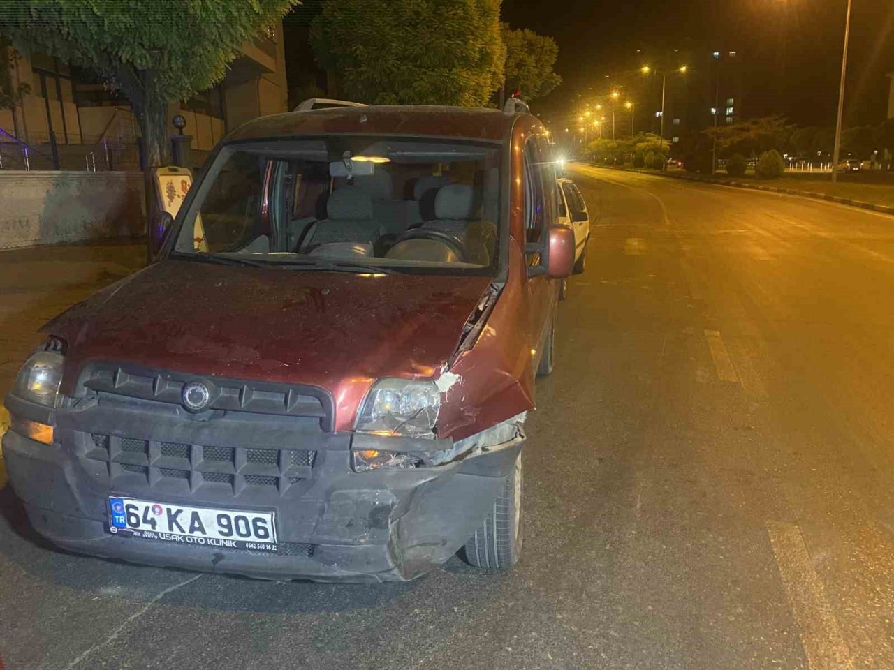 Uşak’ta trafik kazası: 4 yaralı