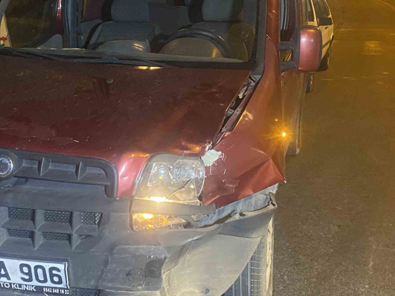 Uşak’ta trafik kazası: 4 yaralı