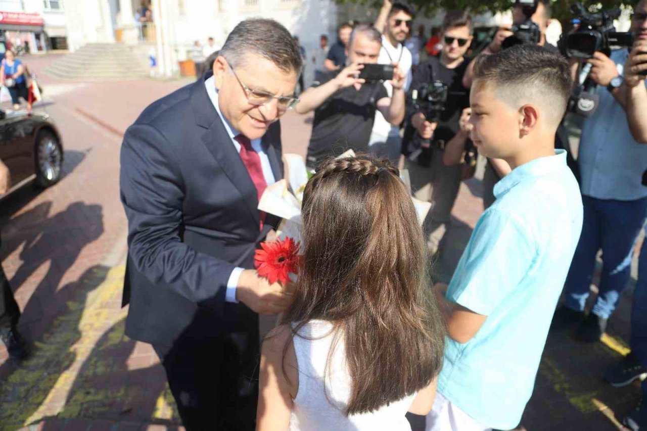 Yeni Sinop Valisi Mustafa Özarslan göreve başladı