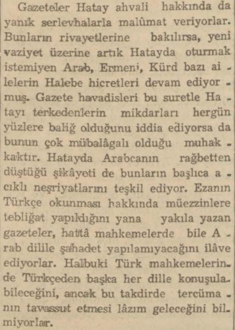 Yazar Mustafa Armağan: "Suriye’de Fransız egemenliği ve Fransız sömürgeciliği olduğu halde ezana dokunulmadı"