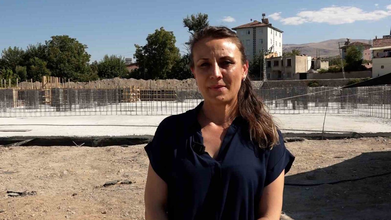 Arslantepe Höyüğü’nde karşılama merkezi çalışmaları hızla devam ediyor