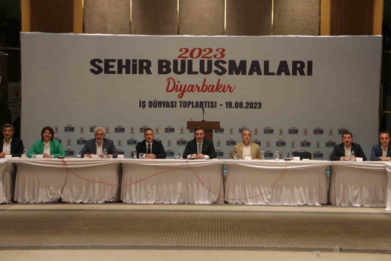 Cumhurbaşkanı Yardımcısı Yılmaz: "Yönetimlerimiz döneminde Diyarbakır’a toplam yaptığımız yatırım, 125 milyar 778 milyon Türk lirasını bulmuş"