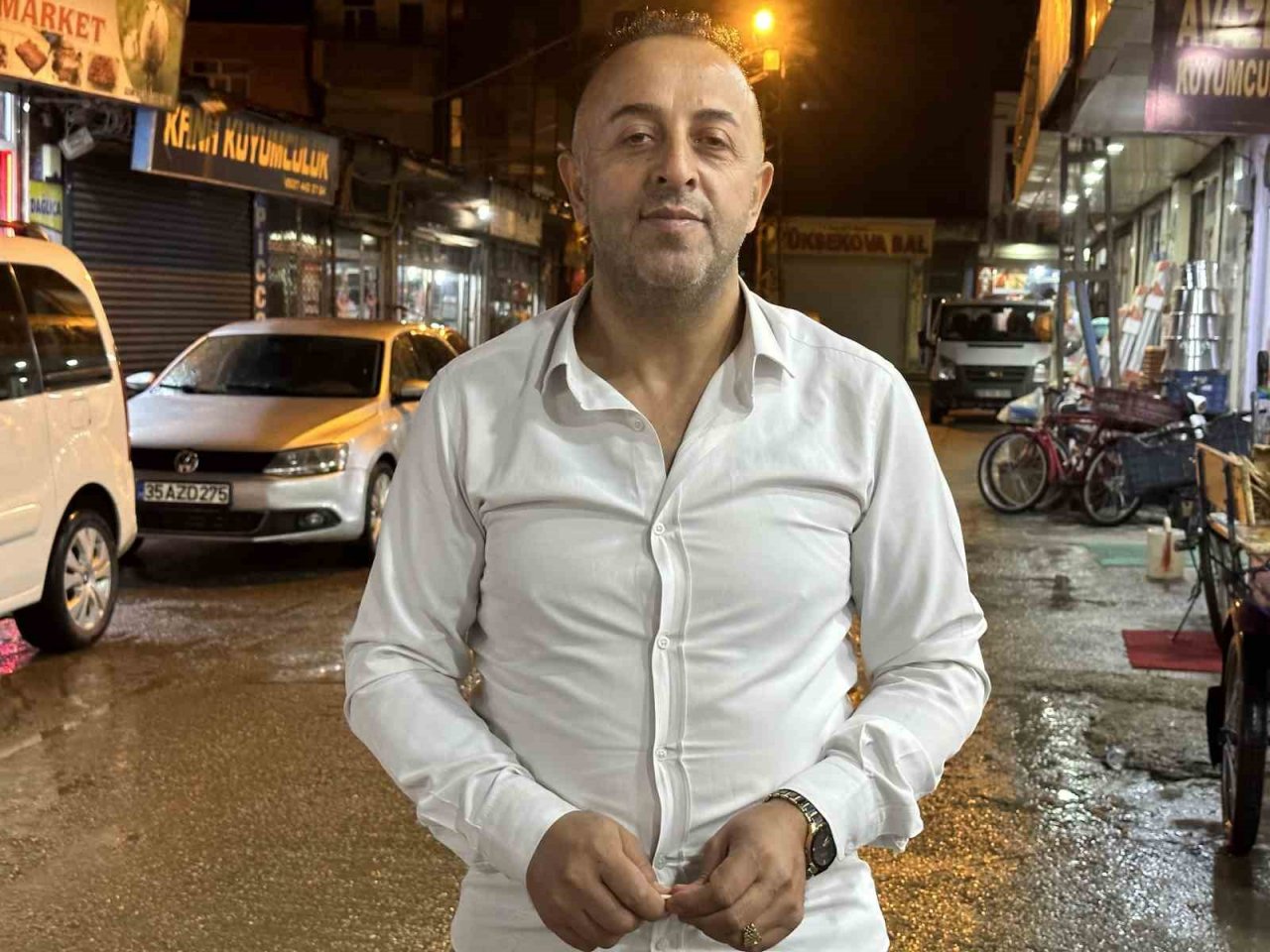 Yüksekova’da akşam yağan yağmur sevindirdi