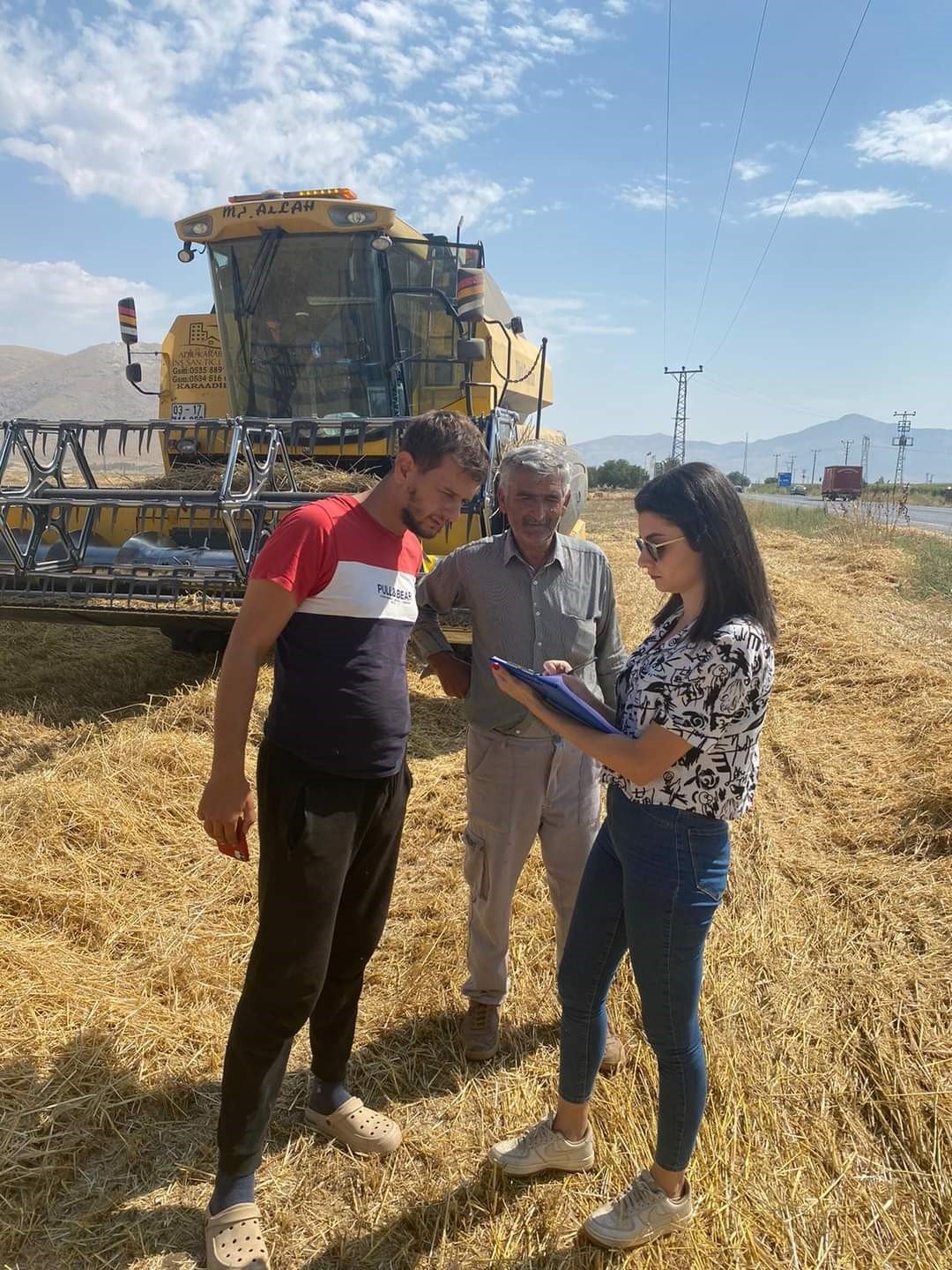 Biçerdöver kontrolleri devam ediyor