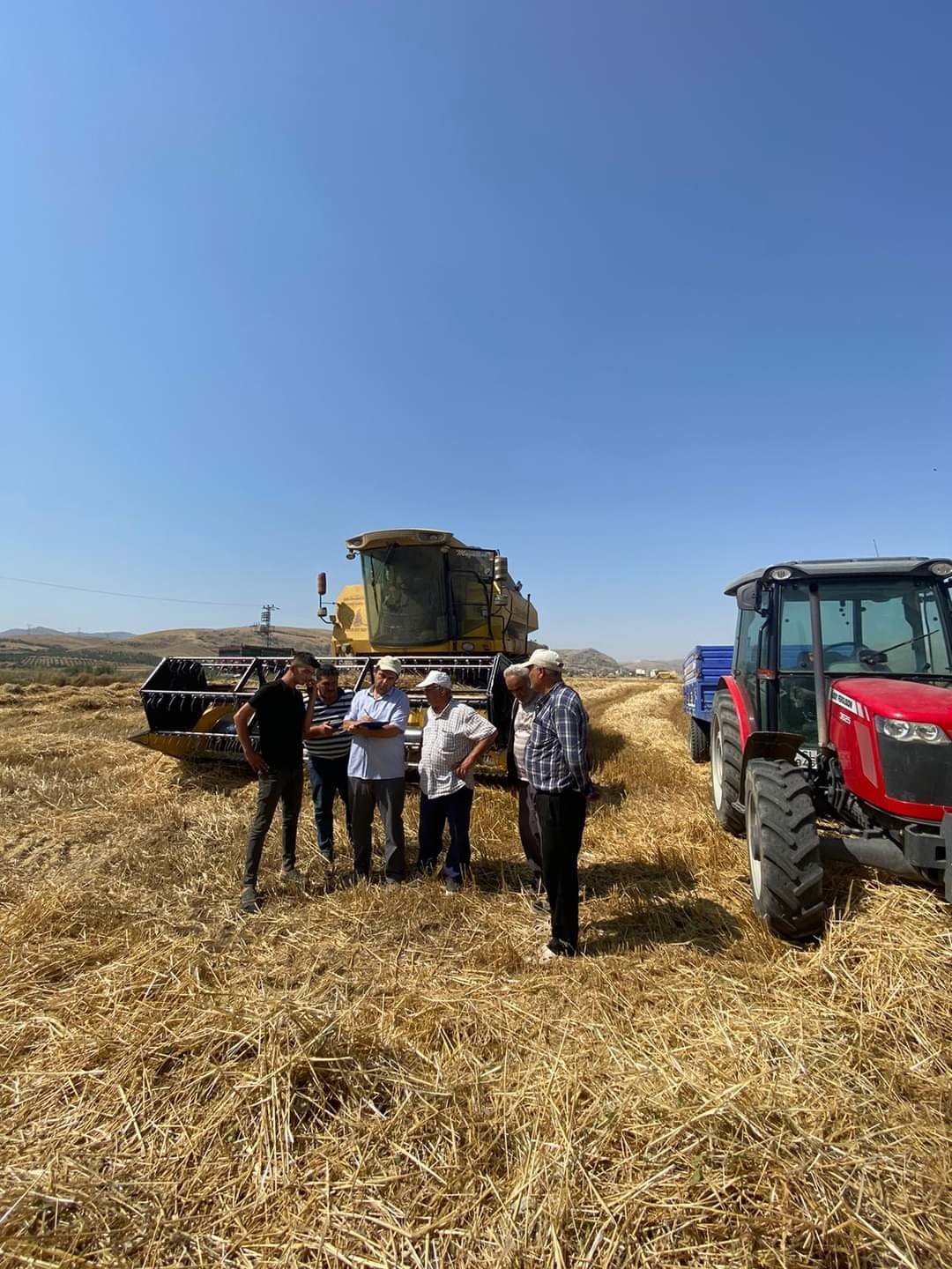 Biçerdöver kontrolleri devam ediyor