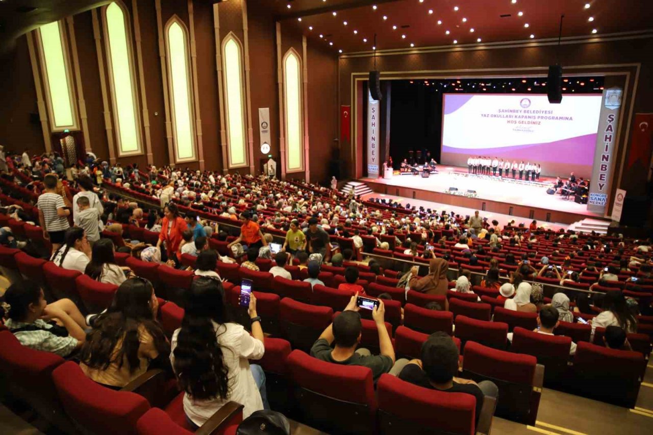 Şahinbey’de ’Yaz Okulları’ kapanış programı düzenlendi