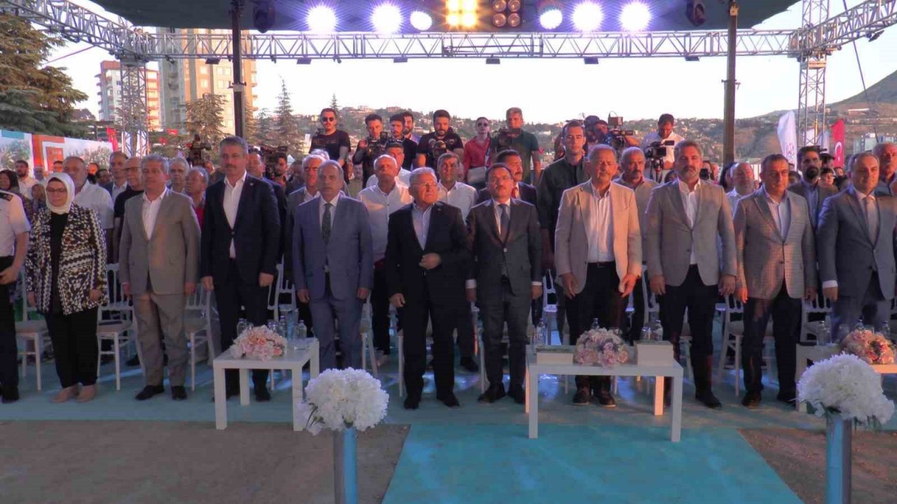 Talas’ın 100 bin metrekarelik Millet Bahçesi’nin temeli atıldı