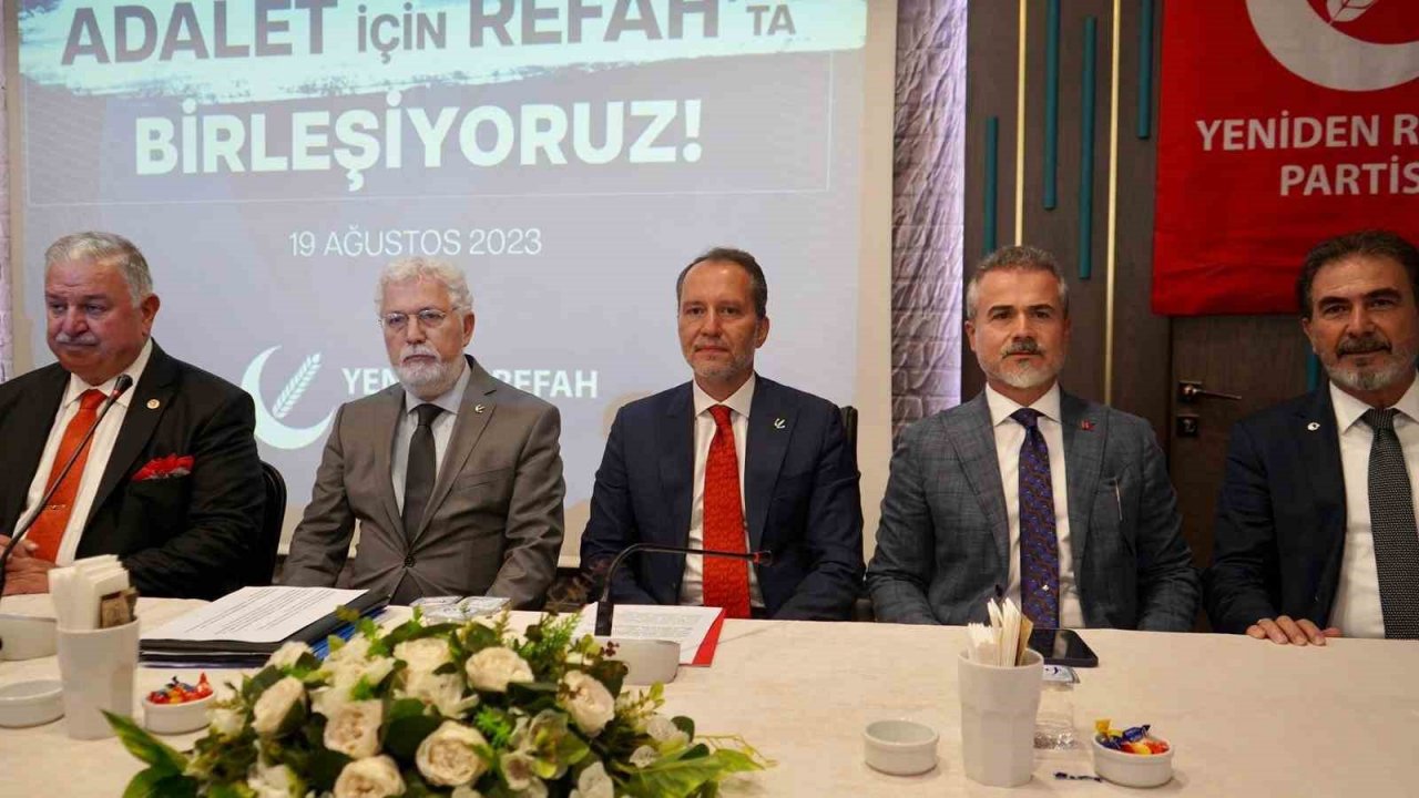 Fatih Erbakan: “Hayra motor, şerre fren olma gayretimizden vazgeçmeyiz”