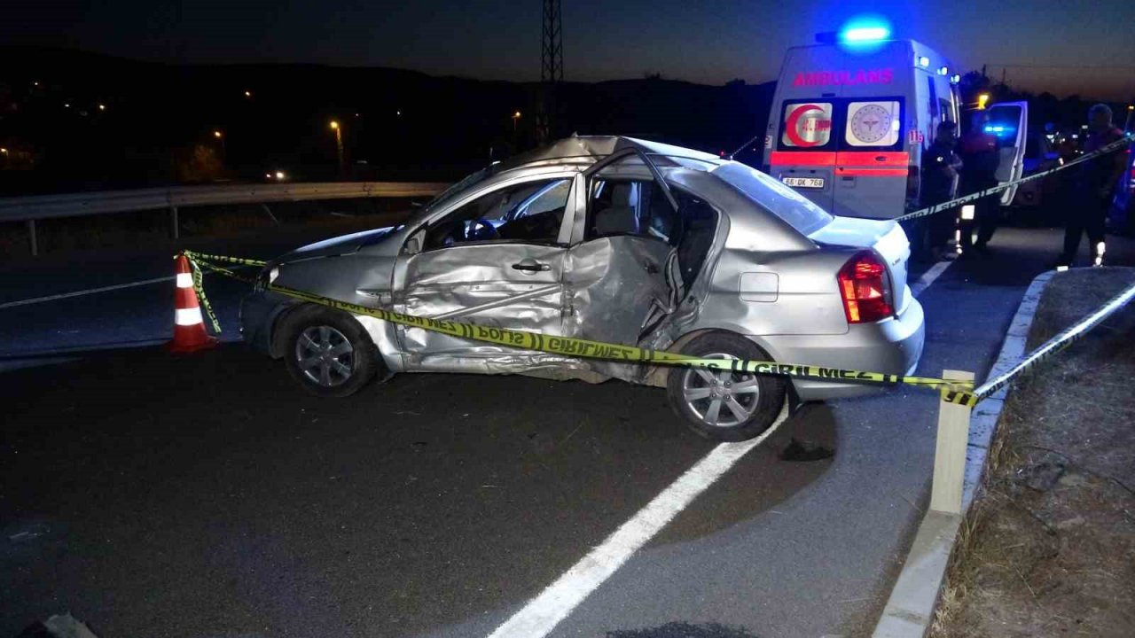 Yozgat’ta iki otomobil çarpıştı: 1 ölü, 2 yaralı