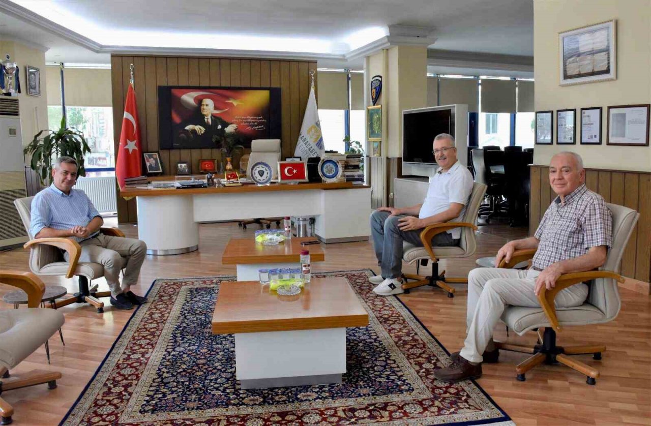 Tanrıverdi’den Başkan Özkan’a ziyaret